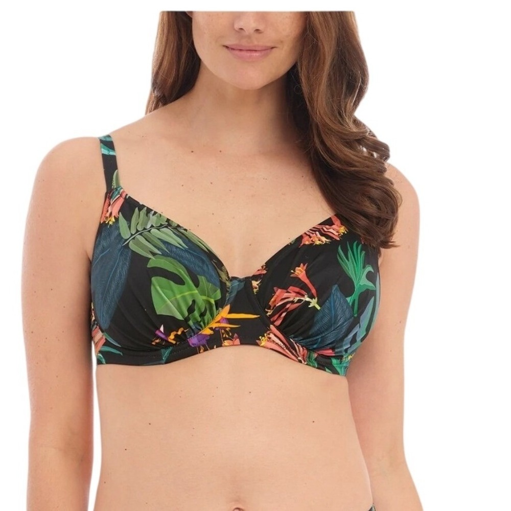 Fantasie Monteverde Gathered Full Cup Underwire Bikini Top 34G